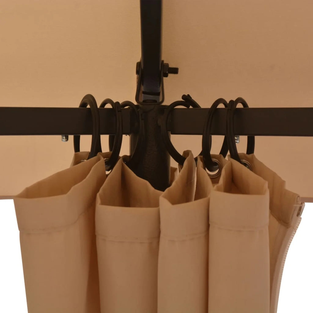 Marquee Pavilion Tent with Curtains P4393