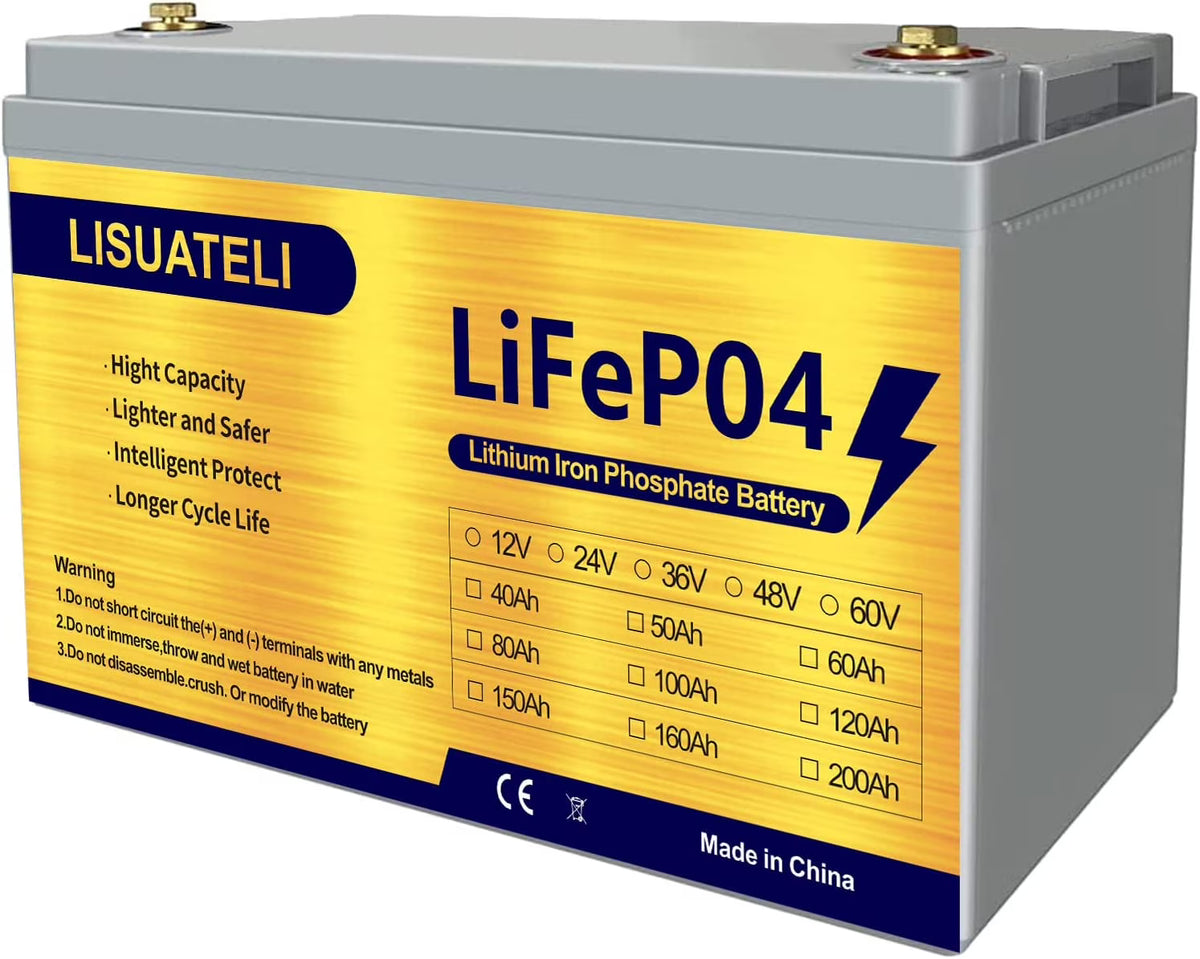 12V 100Ah Lifepo4 Lithium Battery S82330