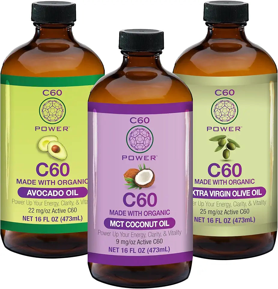 16oz Organic MCT Coconut Oil, Avocado Oil & Extra Virgin Olive Oil Z87558