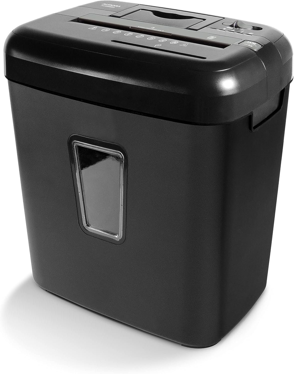 12-Sheet Micro-Cut Paper Shredder, White/Gray I347995