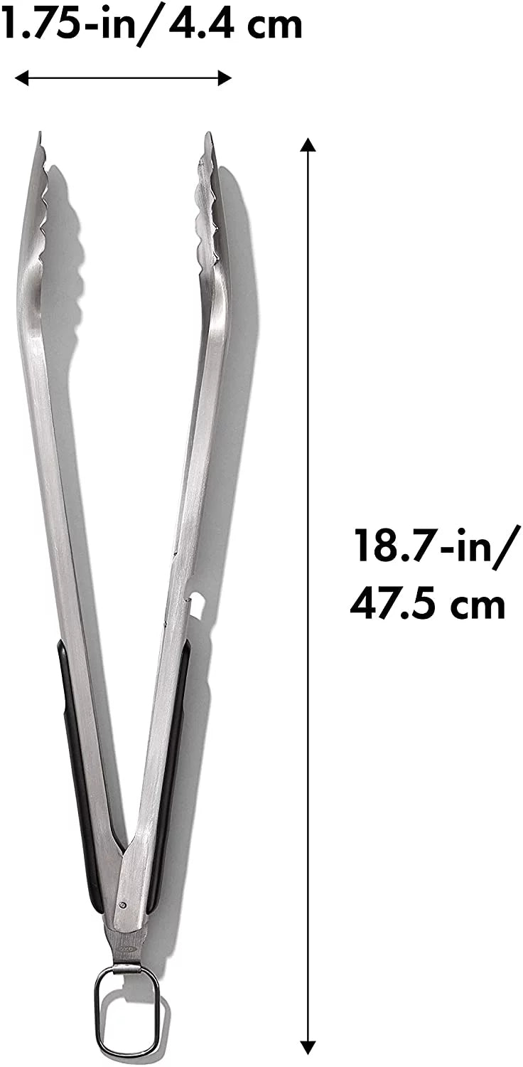 Grilling Tools, Tongs, Black G616900
