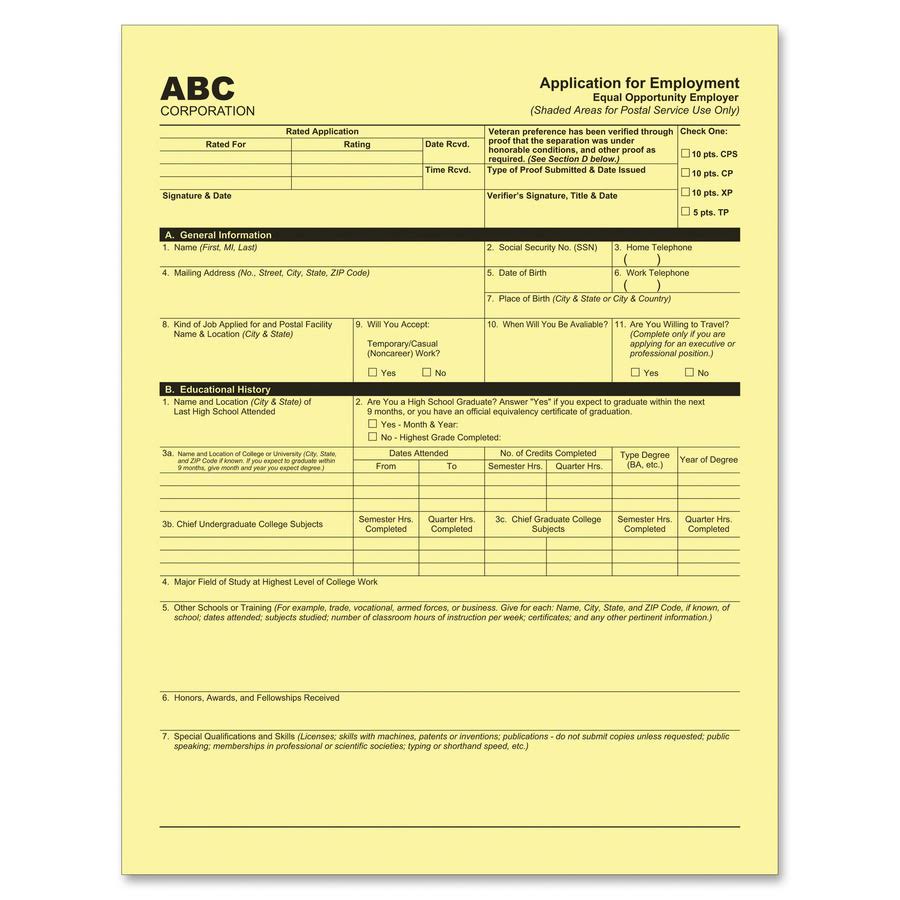 2-Part Digital Carbonless Paper, White and Yellow Q2672