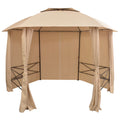 Marquee Pavilion Tent with Curtains P4393