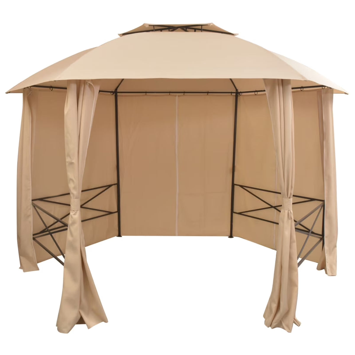 Marquee Pavilion Tent with Curtains P4393