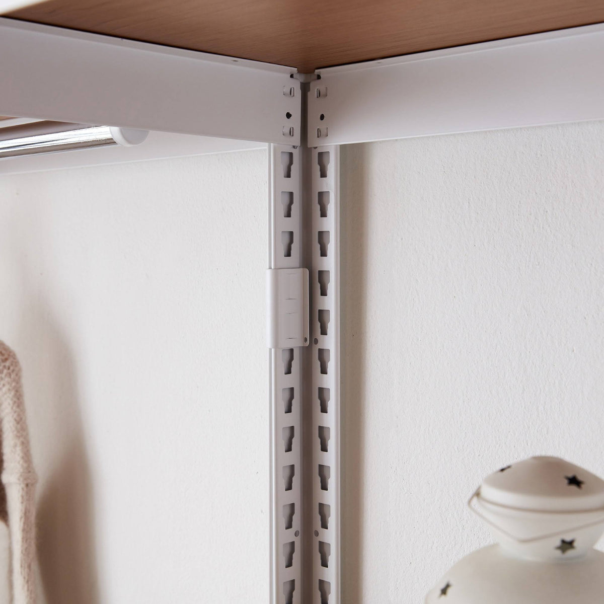 White Modular Shelving and Storage F28370