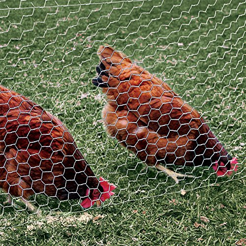 2 Inch Mesh 24 Inch X 150 Foot 20 Gauge Galvanized Steel Wire Fence K2176