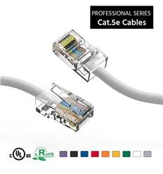 150ft Cat5e Ethernet Non-Booted Cable White B662
