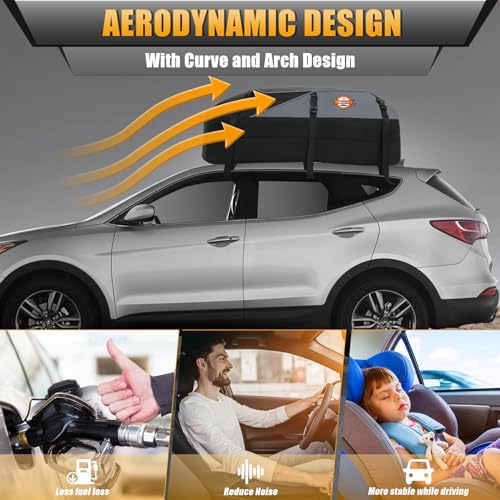 Waterproof 20 Cubic Feet Rooftop Cargo Carrier Bag X223