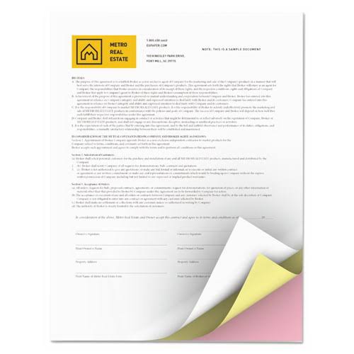 2-Part Digital Carbonless Paper, White and Yellow Q2672