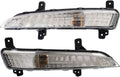 Turn Signal Light for Chevy Traverse 2013-2017 Driver and Passenger Side Pair Clear Lens O185