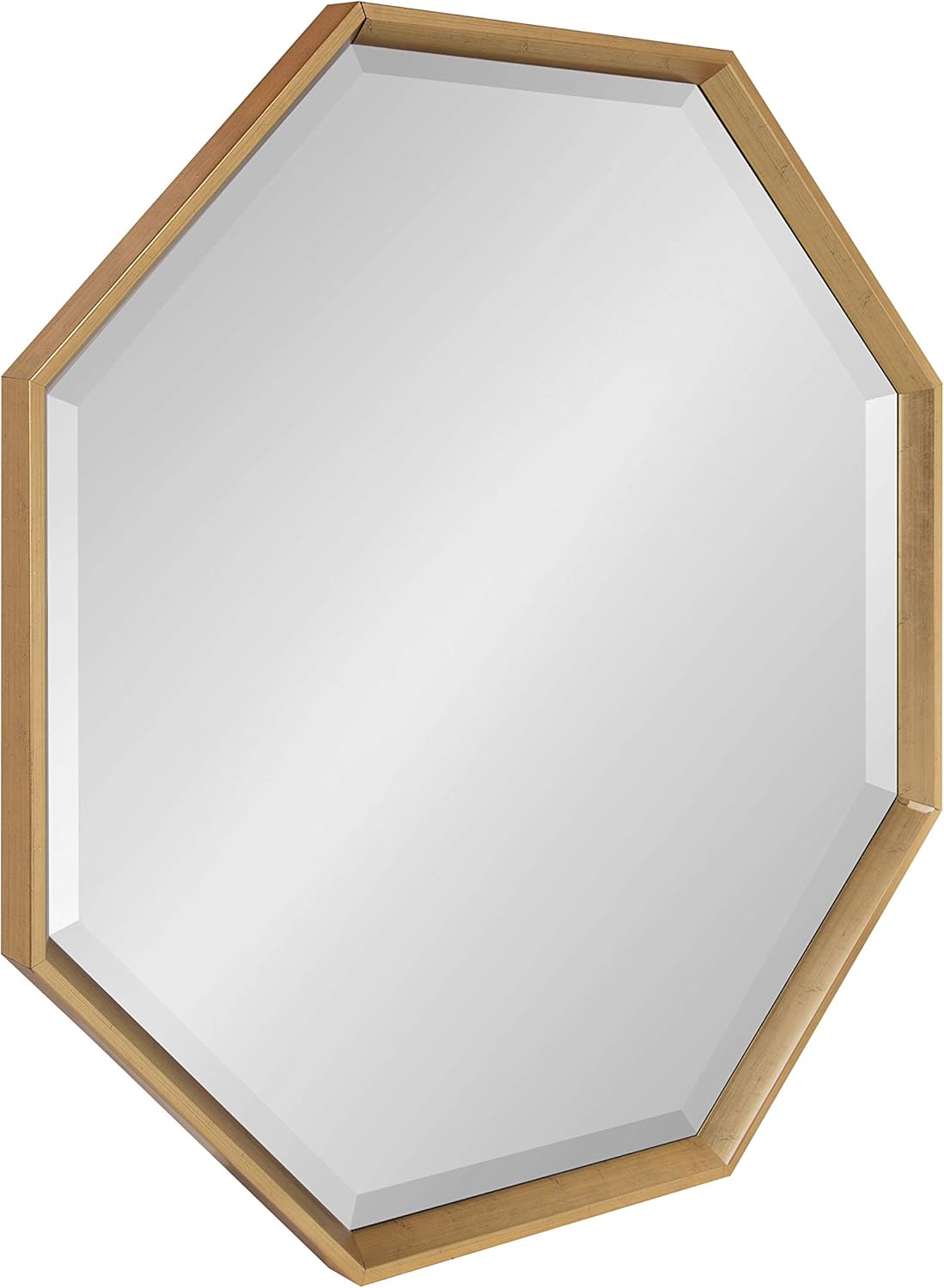 Large Octagon Frame Wall Mirror, 31.5 x 31.5, White Q1356