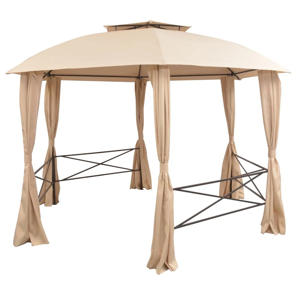 Marquee Pavilion Tent with Curtains P4393