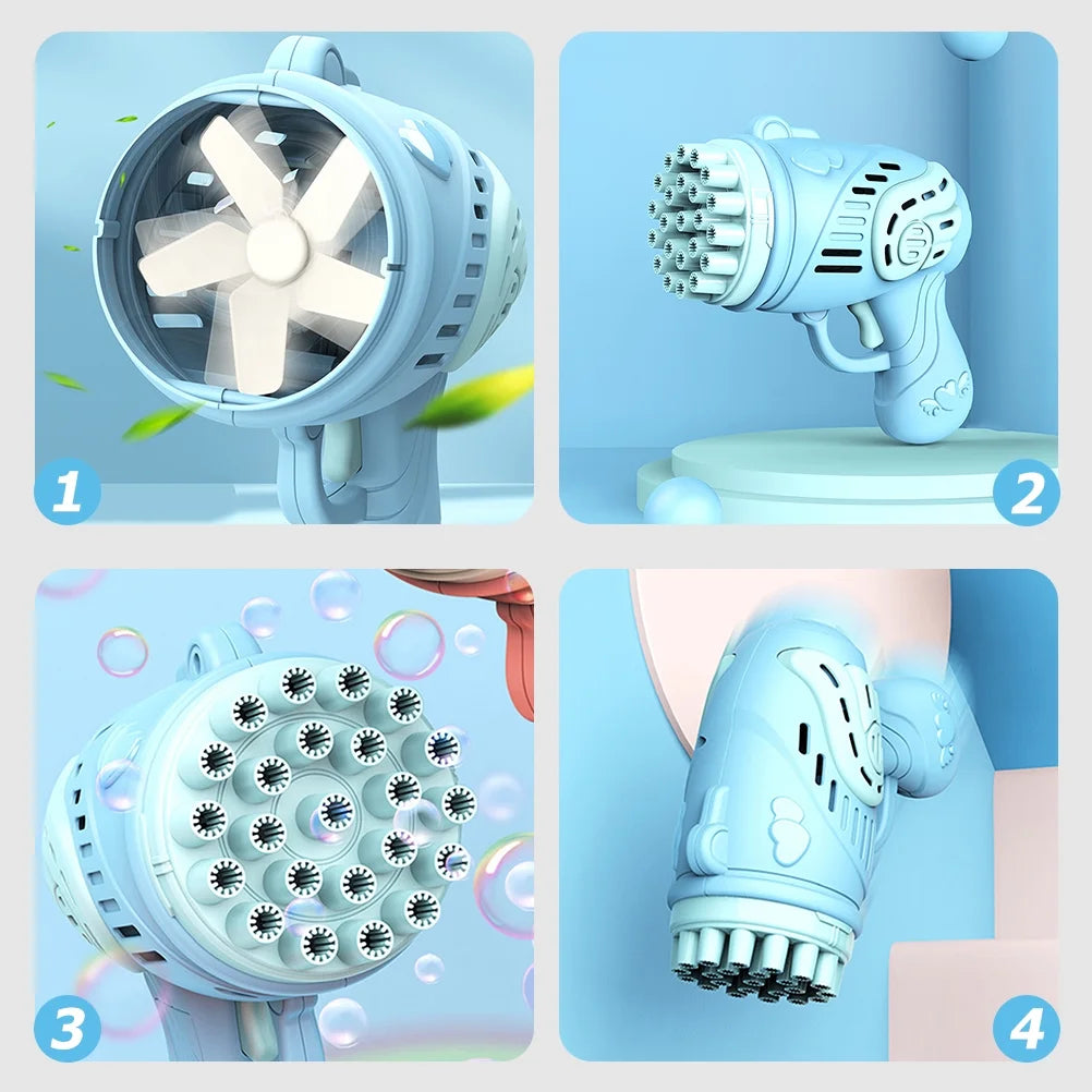 23 Hole Bubble Machine Bubble Blower Toy G197569