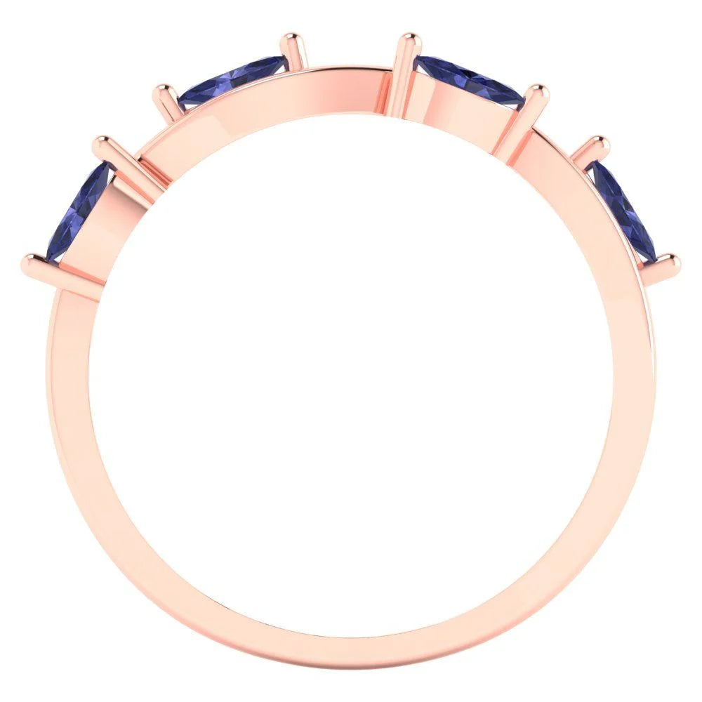 14k Rose Gold Stackable Band SZ 9.5 A36775